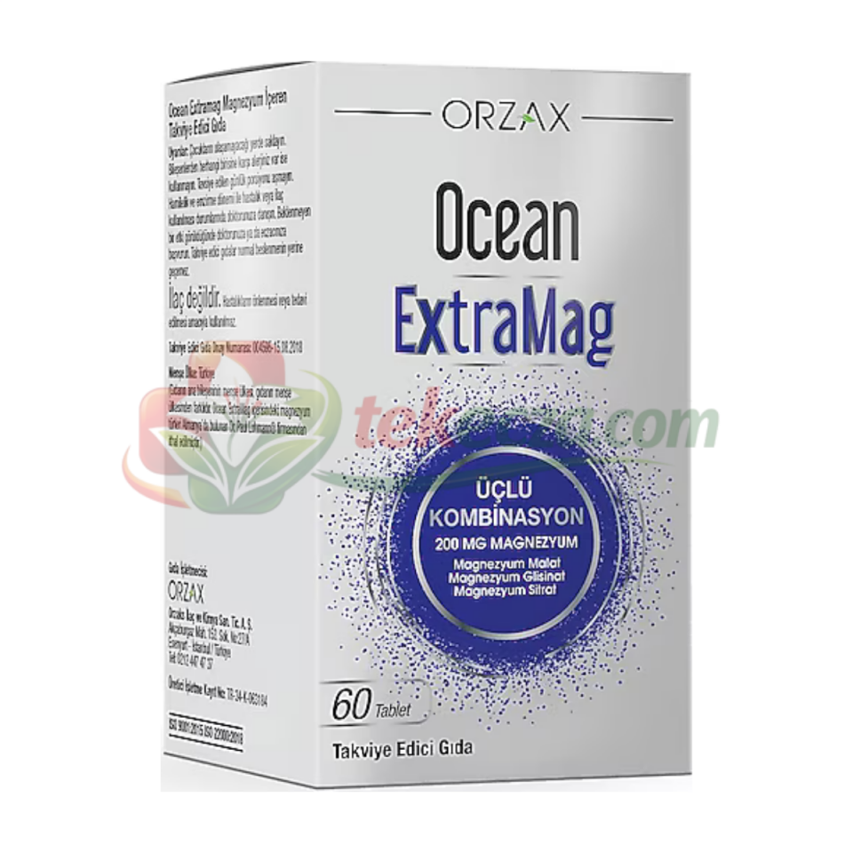 Ocean Extramag Takviyesi 60 Tablet
