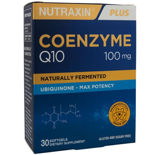 Nutraxin Koenzim-10 CoQ-10 30 Yumuşak Kapsül