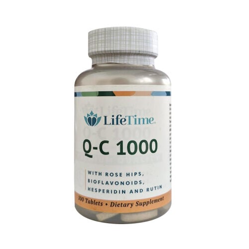 Lifetime Q-C-1000 Timed Release with Rose Hips 100 Kapsül