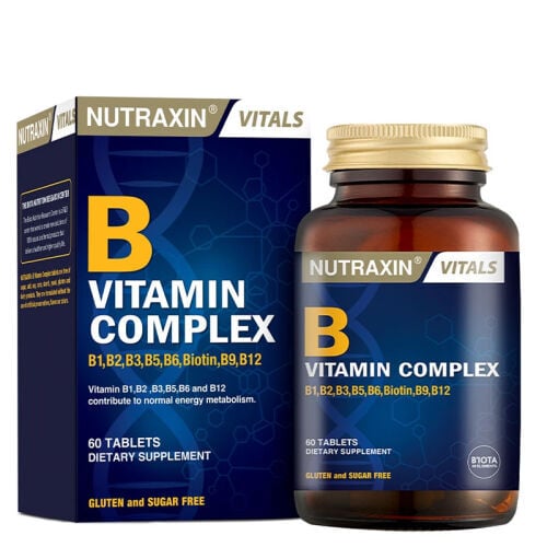 Nutraxin B Vitamin Complex 60 Tablet