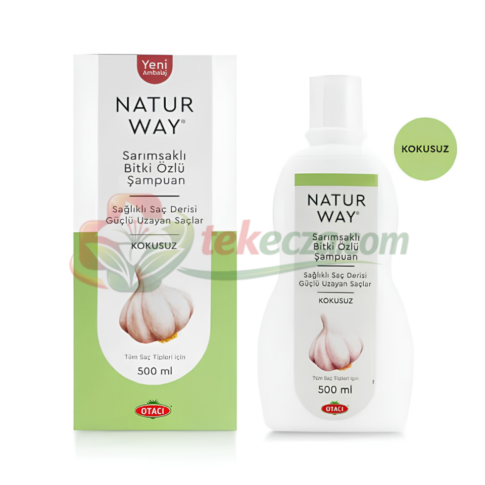 Otacı Naturway Sarımsaklı Bitki Özlü Şampuan 500 ml