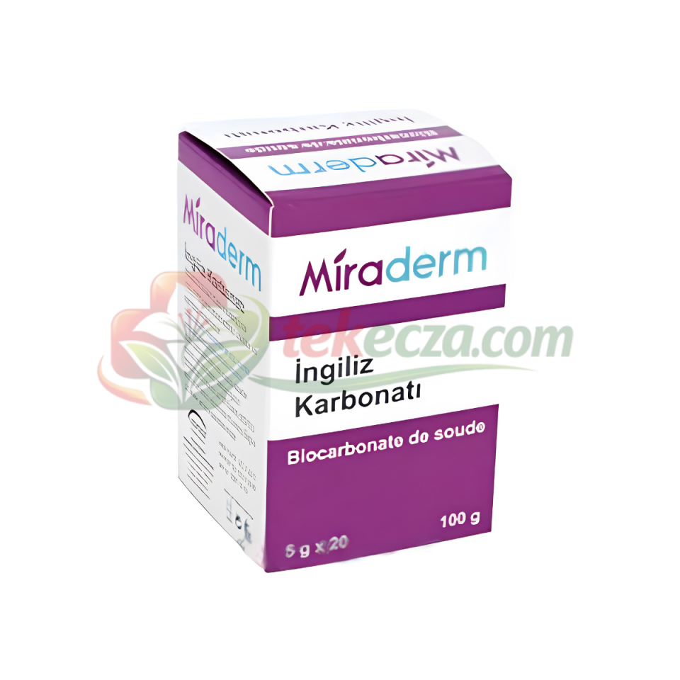 Miraderm İngiliz Karbonatı 100g