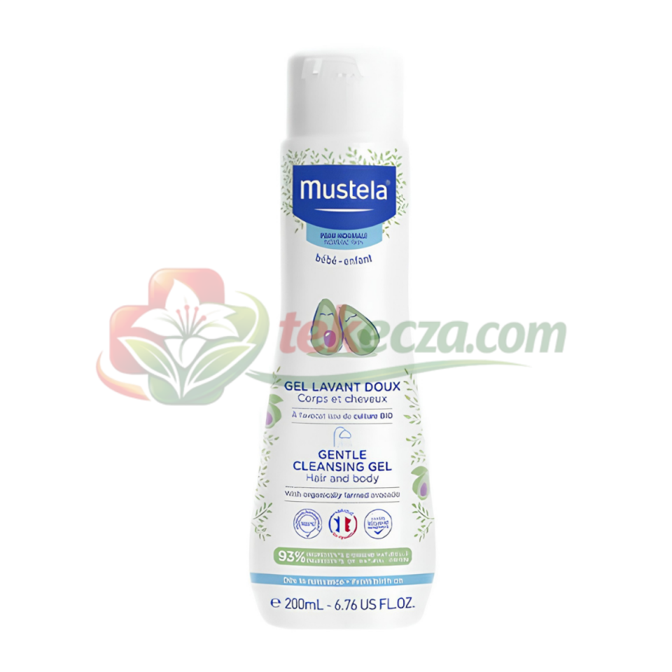 Mustela Gentle Cleansing Gel Yenidoğan Şampuanı 200 ml