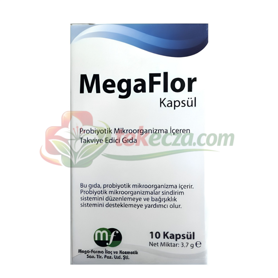 MegaFlor Takviye Edici Gıda 10 Kapsül