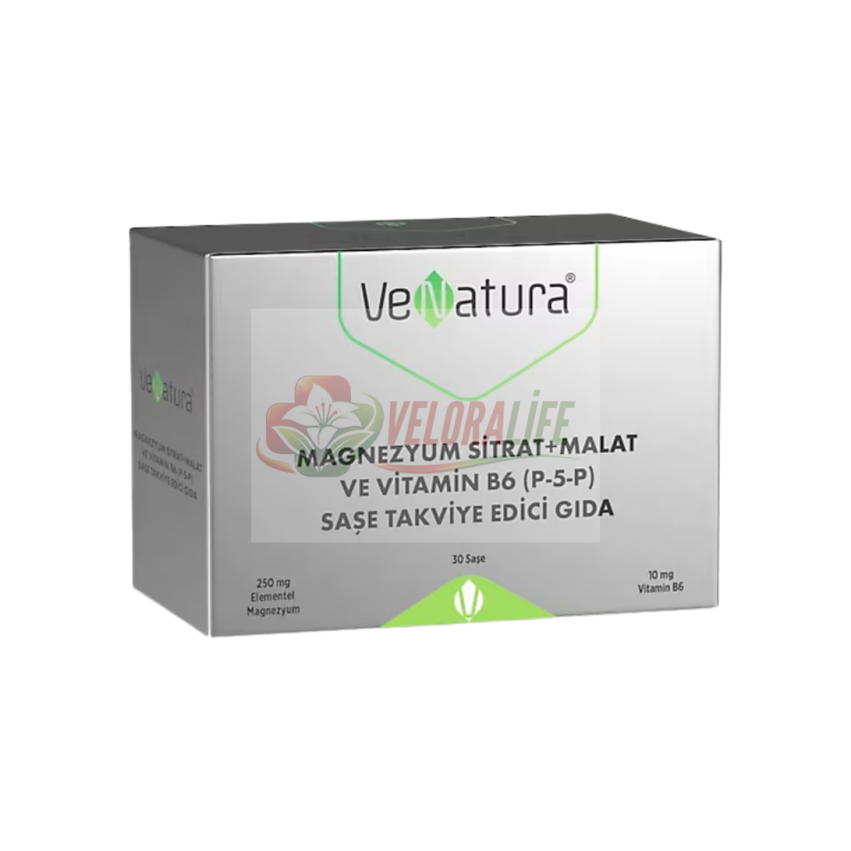 Venatura Magnezyum Malat-Sitrat P5P 30 Şase