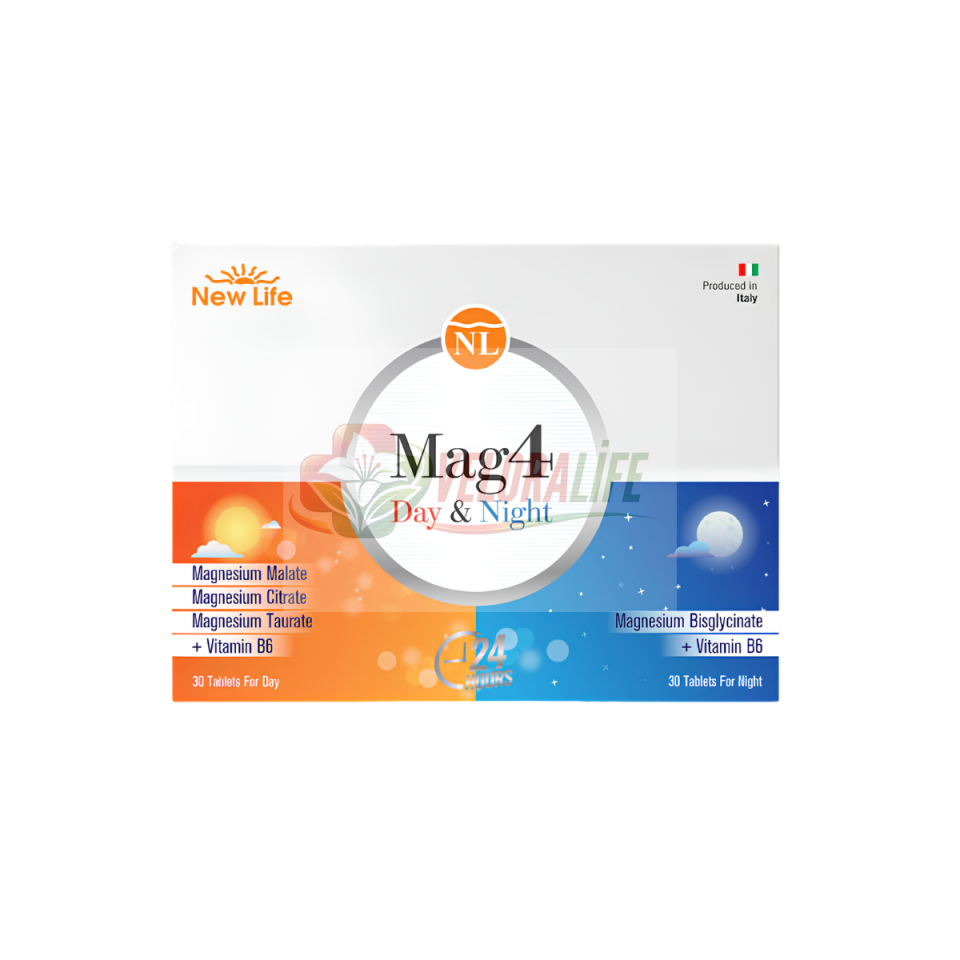 New Life Mag 4 Day Night 60 Tablet