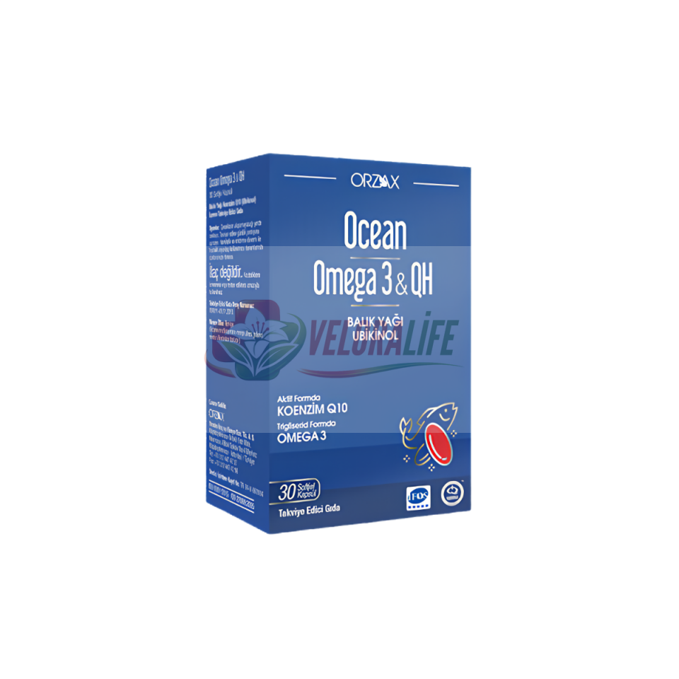 Omega 3 QH 30 Yumuşak Kapsül