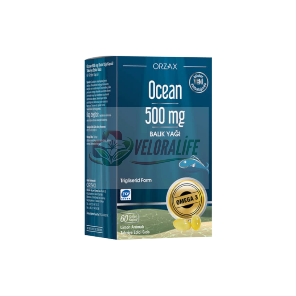 Omega 3 500 MG 60 Kapsül