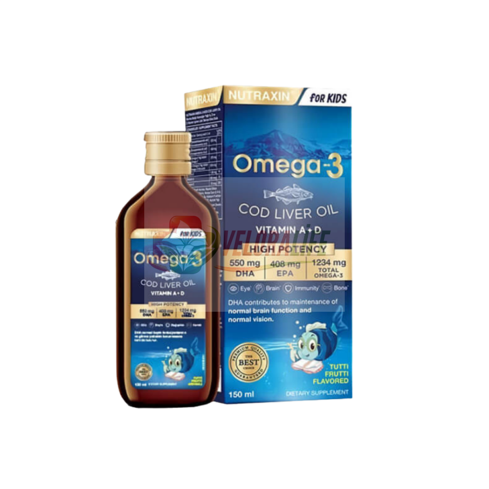 Nutraxin Omega 3 Şurup 150 Mililitre