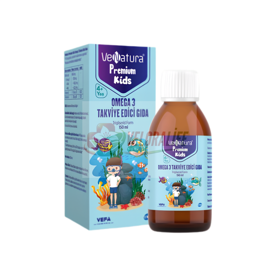 Venatura Premium Kids Omega 3 150 Mililitre