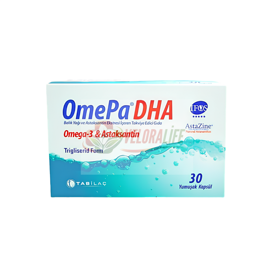 Omepa DHA 30 Yumuşak Kapsül