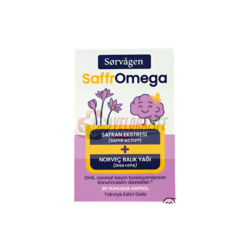 Sorvagen Saffromega 30 Softjel Kapsül