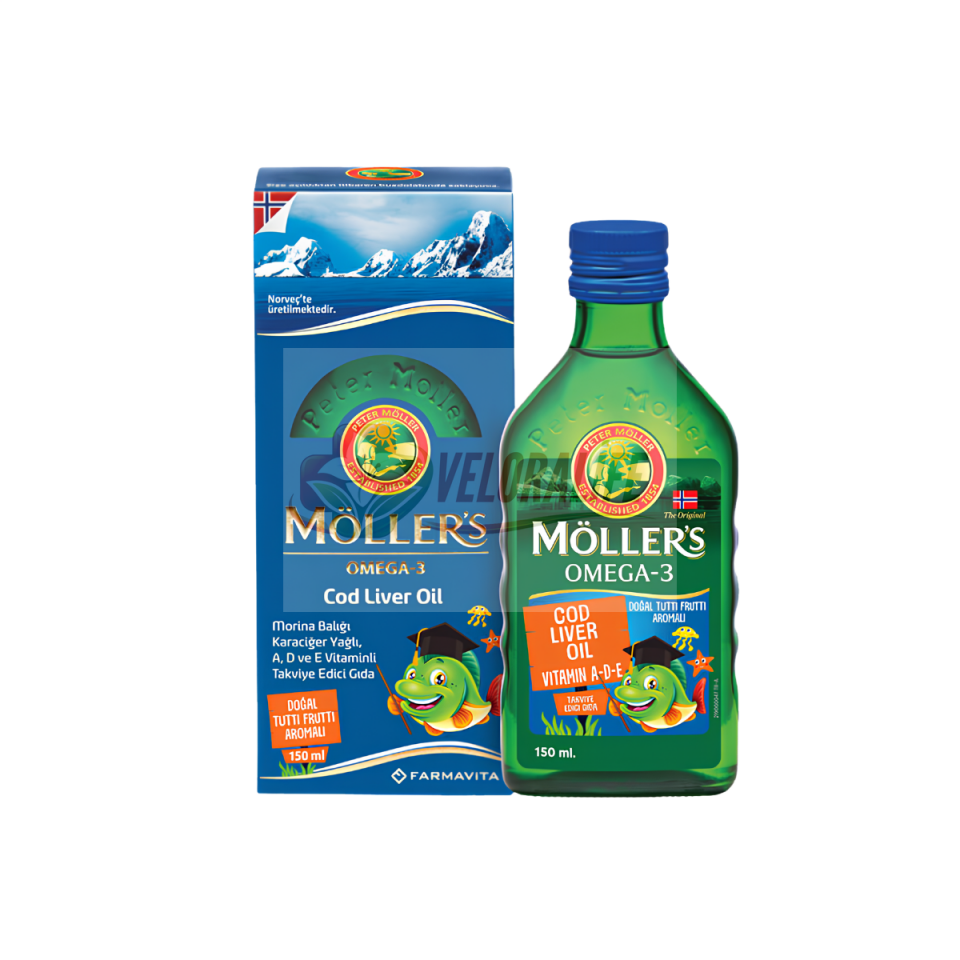 Möllers Omega 3 Elma Aromalı 150 Mililitre