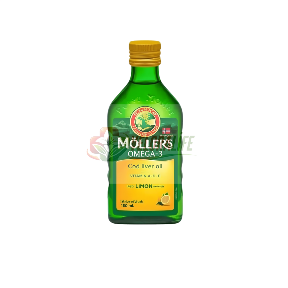 Möllers Omega 3 Limon Aromalı 150 Mililitre