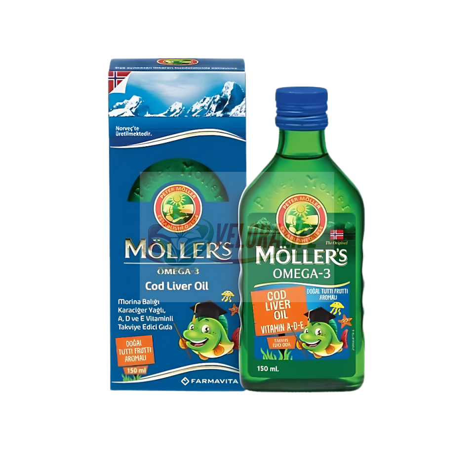Möllers Omega 3 Tutti Frutti Aromalı 150 Mililitre
