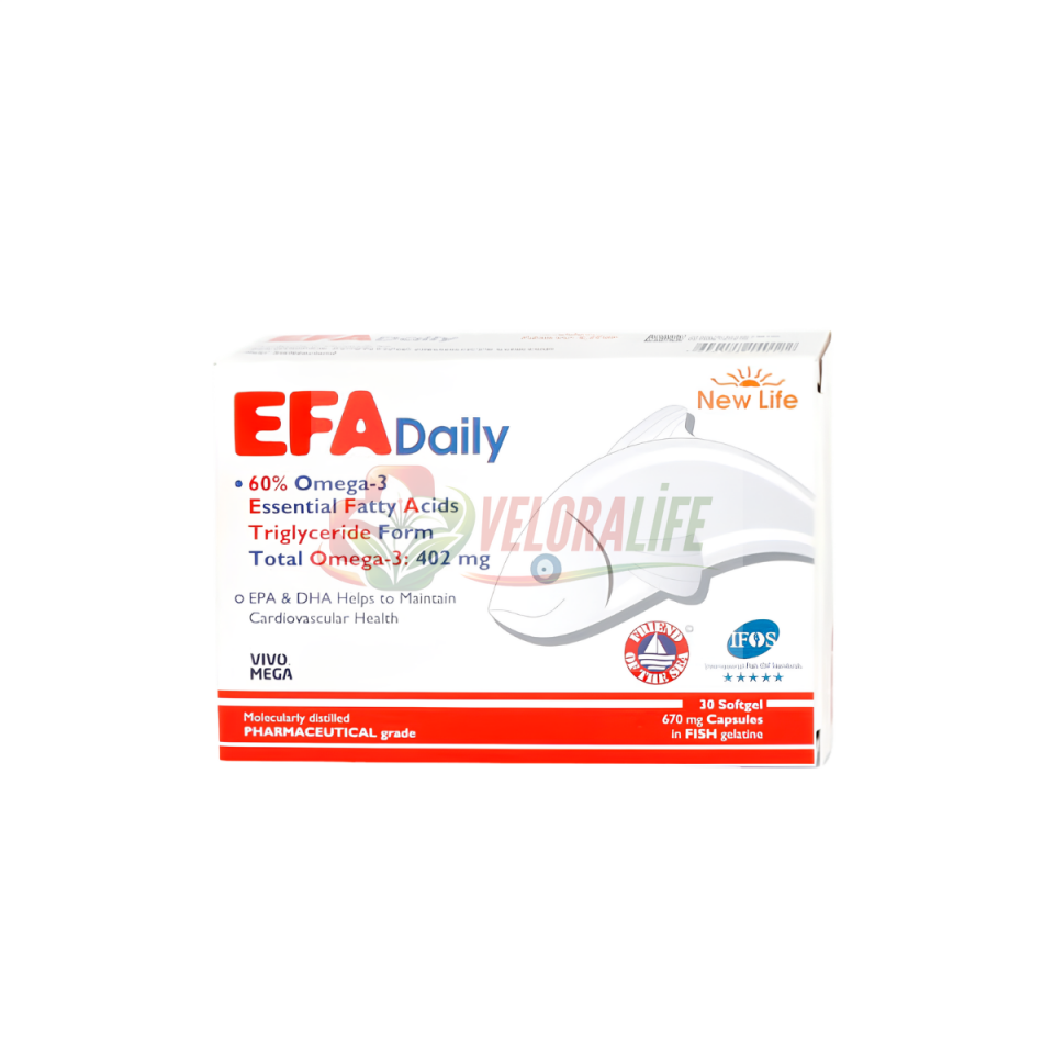 New Life EFA Daily 402 mg 30 Kapsül