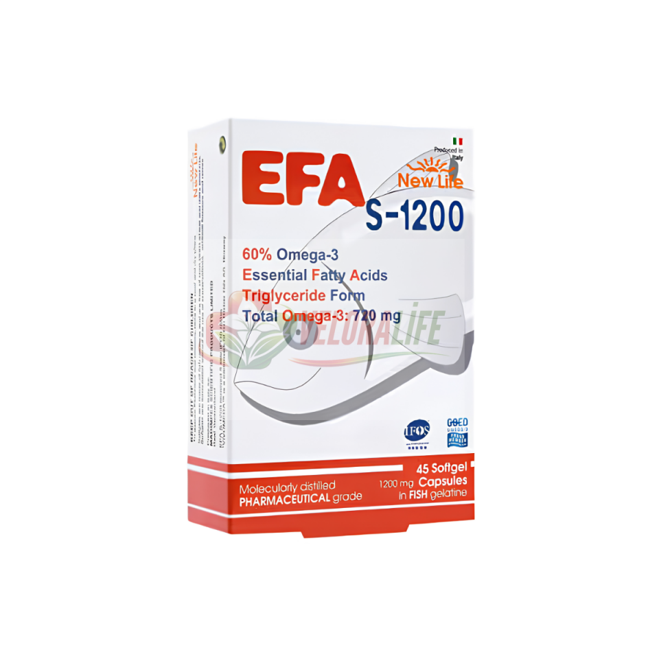 New Life EFA S-1200 720 mg 45 Kapsül